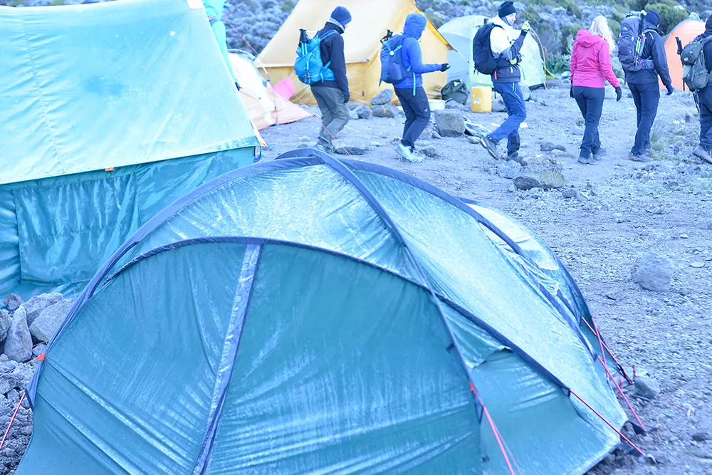Barranco Campsite Kilimanjaro