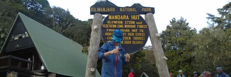 Horombo Hut To Mandara Hut To Marangu Gate