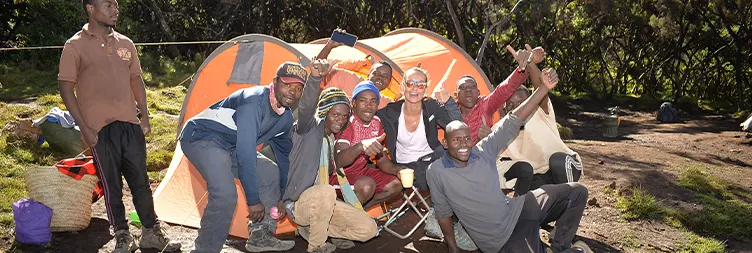 School Hut Camp To Uhuru peak To Mweka camp
