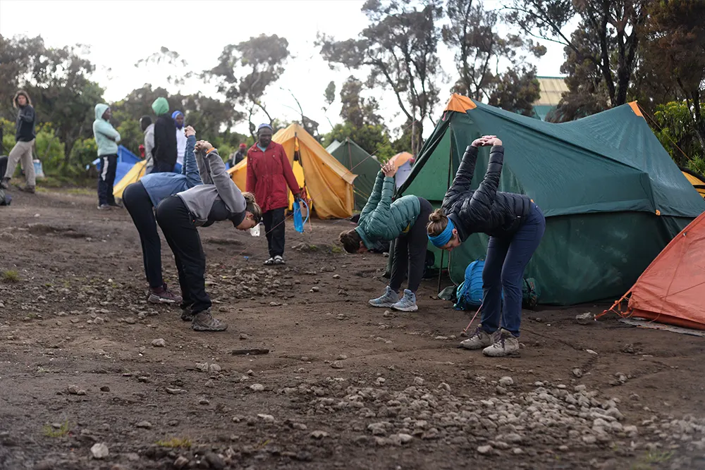 Mweka Campsite Kilimanjaro